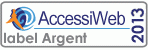 AccessiWeb label Argent 2013